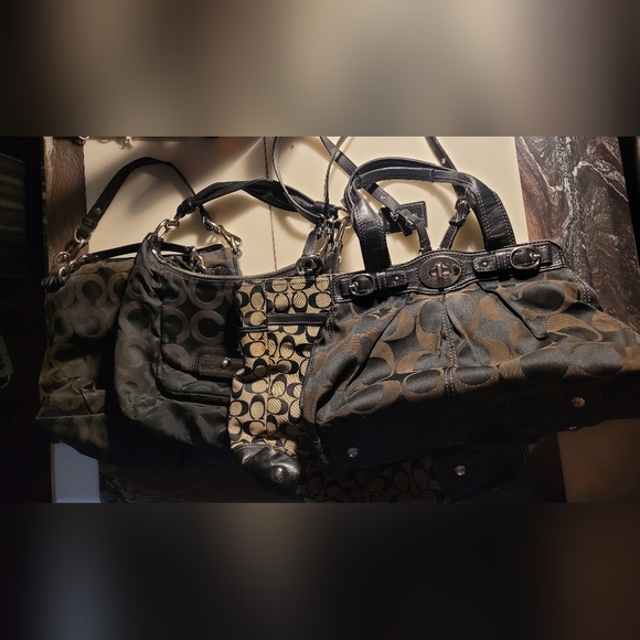 Bundle of 4 COACH+1 MICHAEL KORS Tote/Shoulder Bags - Picture 2 of 16